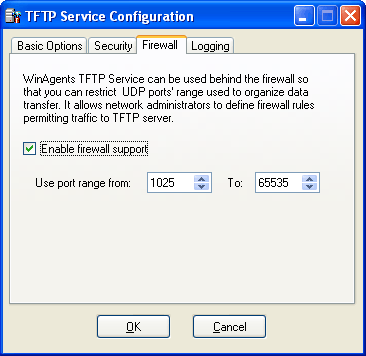 TFTP Server - Firewall